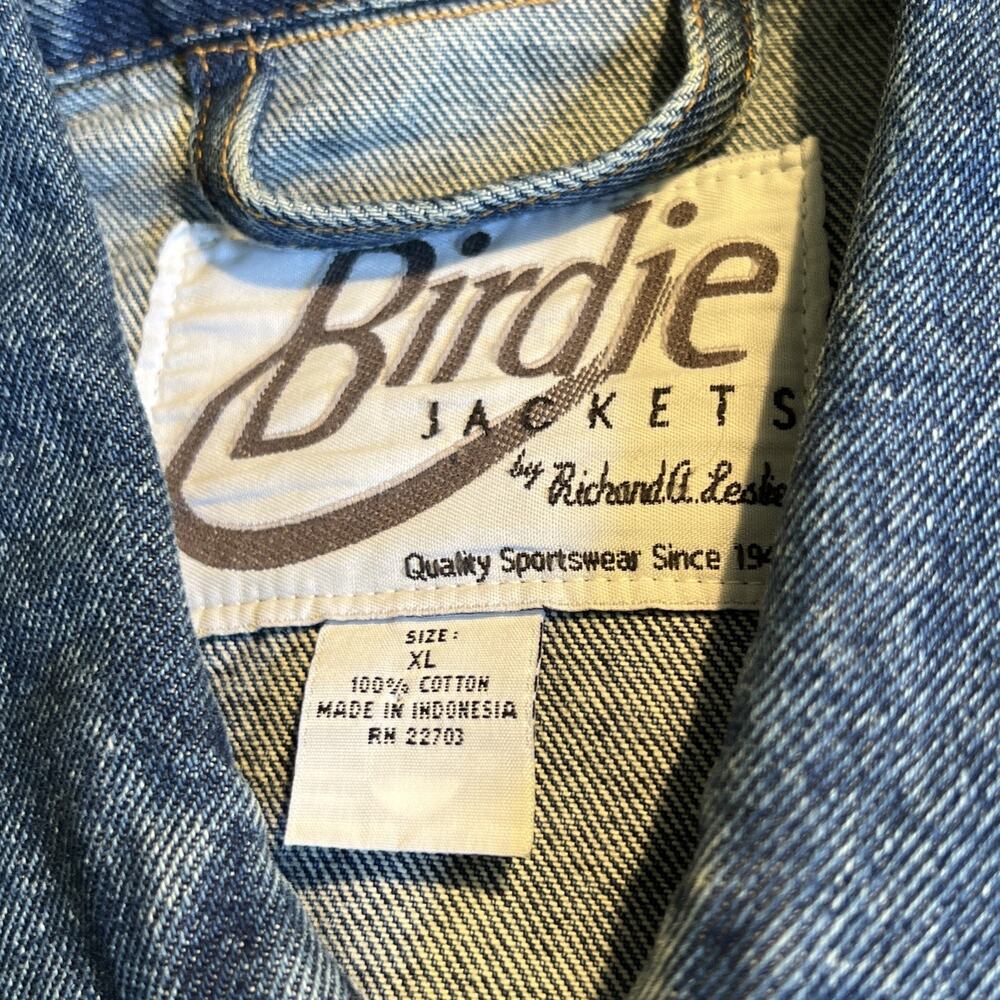 National Reined Cowhorse Denim Jacket Reno 36th Snaffle Bit Futurity Rodeo Coat - Picture 10 of 13